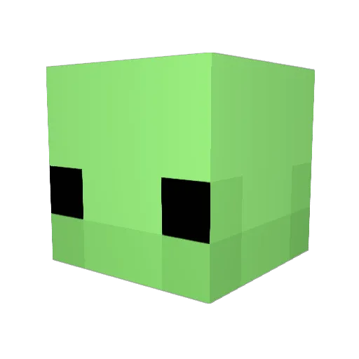 Circas90207002 Minecraft avatar head, 3D render