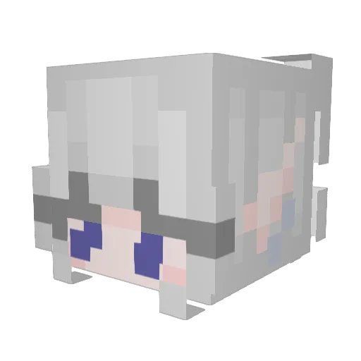 CircleOfSerenity Minecraft avatar head, 3D render