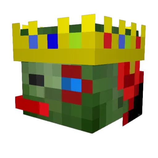 CircuityYWG Minecraft avatar head, 3D render