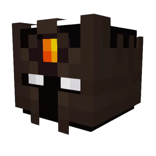 Cirilyn111 Minecraft avatar head, 3D render