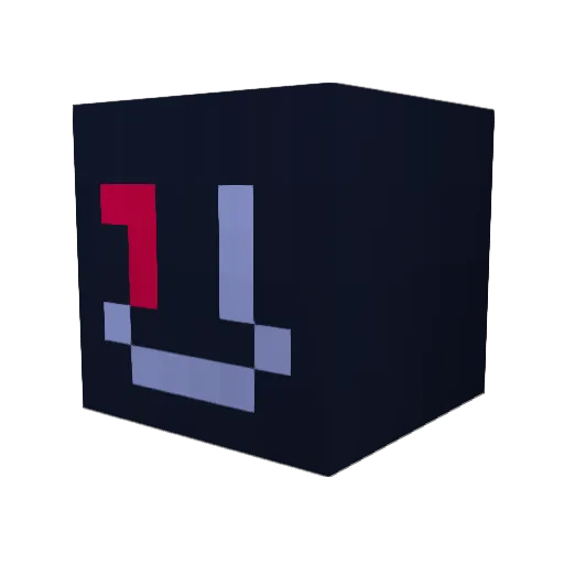 Cirrus_CEO Minecraft avatar head, 3D render