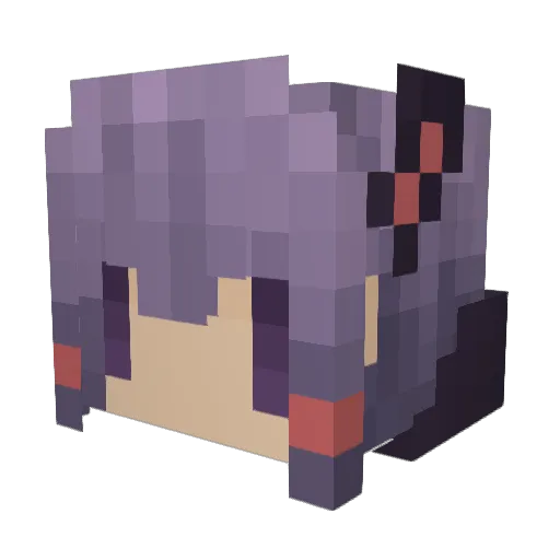 Cirto09 Minecraft avatar head, 3D render
