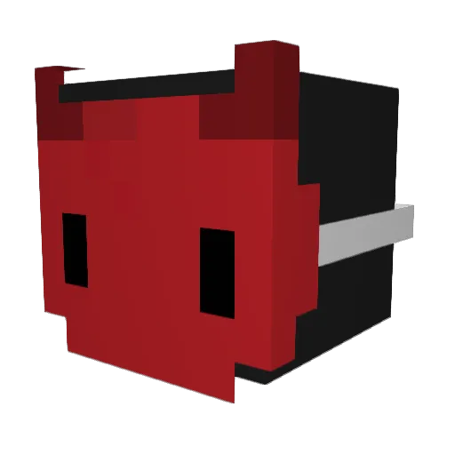 Cirugia Minecraft avatar head, 3D render
