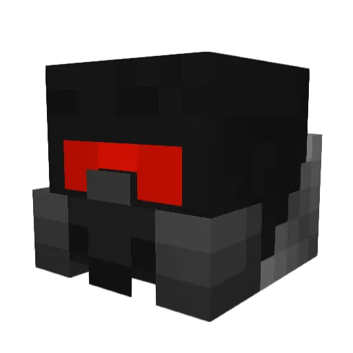 Ciscooow Minecraft avatar head, 3D render