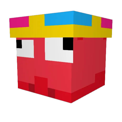 CitedLobster176 Minecraft avatar head, 3D render