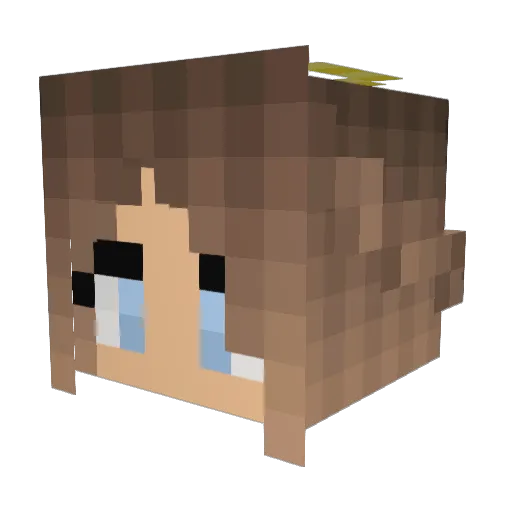 Citizen1861 Minecraft avatar head, 3D render
