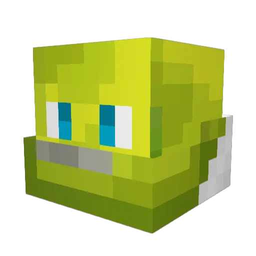 CitromWz Minecraft avatar head, 3D render