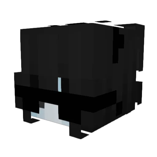 Citronkaa Minecraft avatar head, 3D render