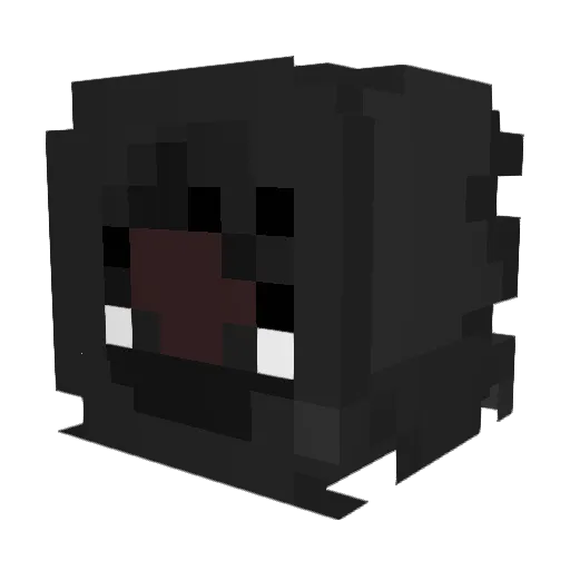 Citrouillator240 Minecraft avatar head, 3D render