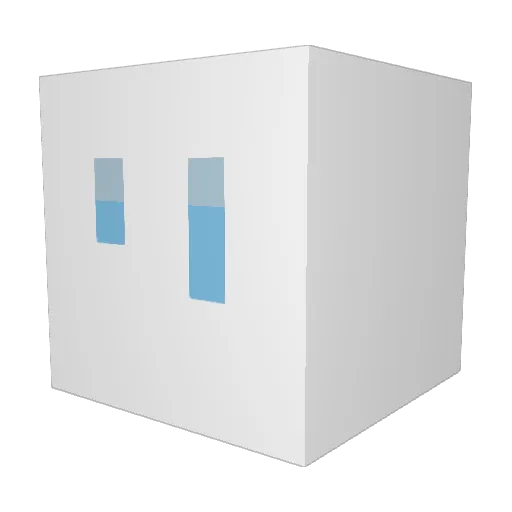 CitrusBiscuit Minecraft avatar head, 3D render