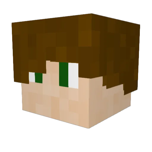 CityBoyGuy Minecraft avatar head, 3D render