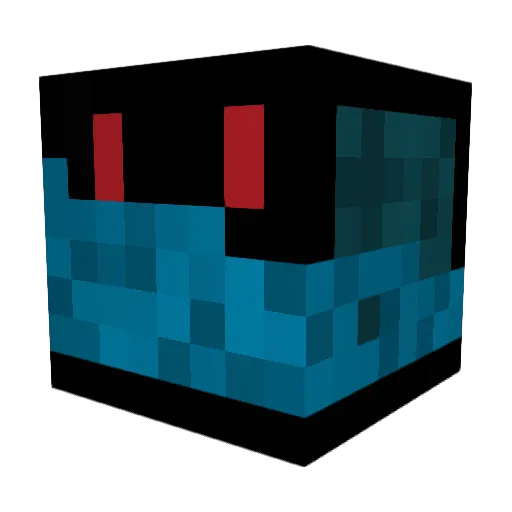 Cityspieler Minecraft avatar head, 3D render
