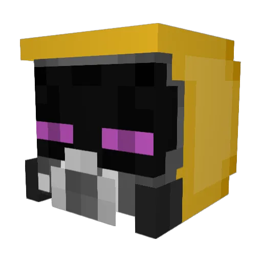 CivLord Minecraft avatar head, 3D render
