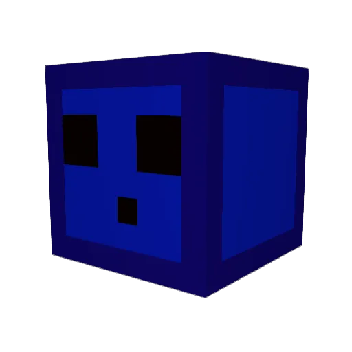 Civan06 Minecraft avatar head, 3D render