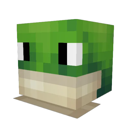 CivicCartoon578 Minecraft avatar head, 3D render
