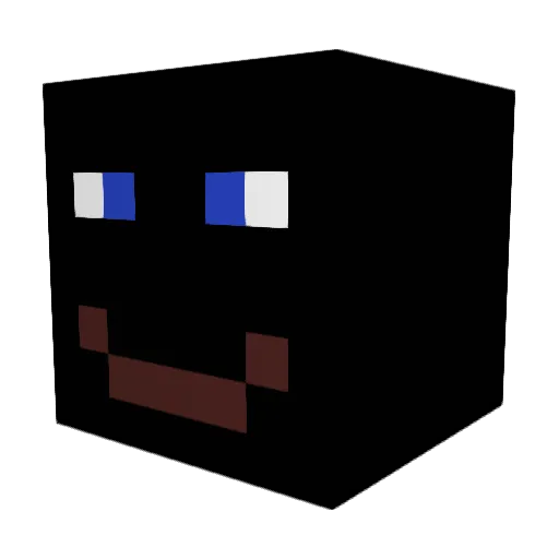 CivilJx Minecraft avatar head, 3D render