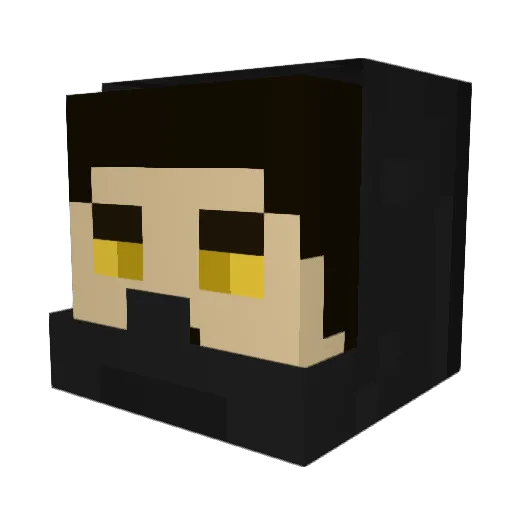 Cizo_93 Minecraft avatar head, 3D render