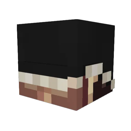 Cj_the_Memelord Minecraft avatar head, 3D render