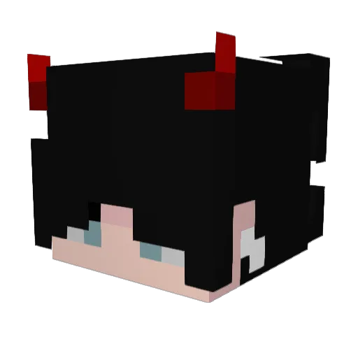 Cjay57 Minecraft avatar head, 3D render