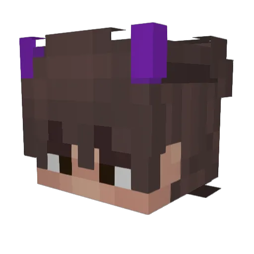 Cjd_702 Minecraft avatar head, 3D render