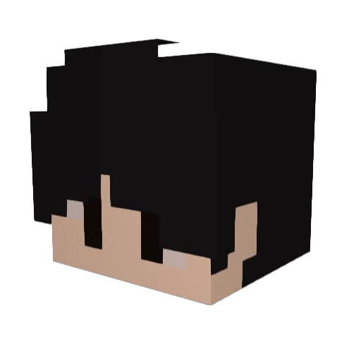Ckatuha_say Minecraft avatar head, 3D render