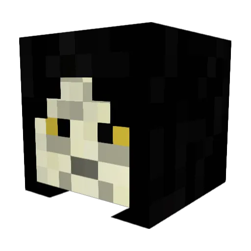 Cl0n30 Minecraft avatar head, 3D render