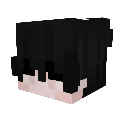 Cl0ud16 Minecraft avatar head, 3D render