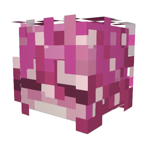 Clacoo Minecraft avatar head, 3D render