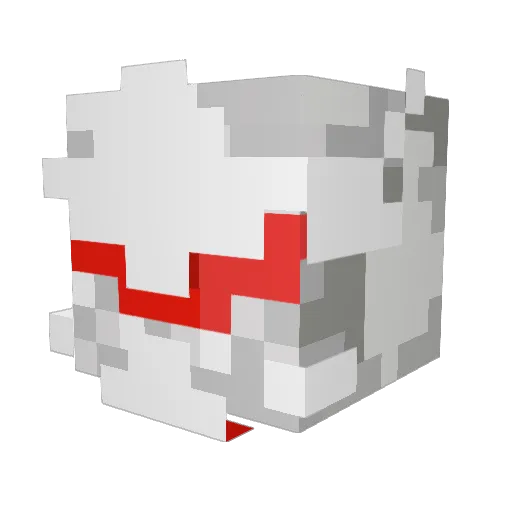 Claeh Minecraft avatar head, 3D render