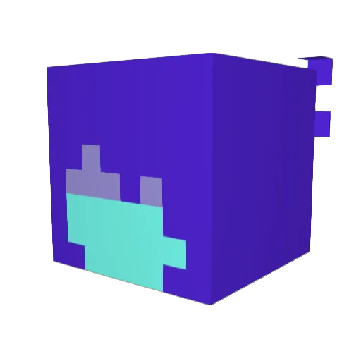 ClaireDPreen Minecraft avatar head, 3D render