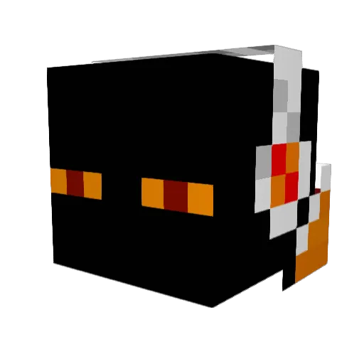 Clake33 Minecraft avatar head, 3D render