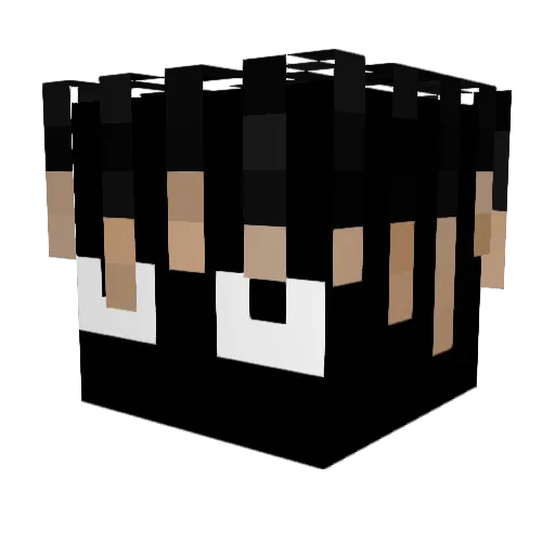 ClapZzByMathis Minecraft avatar head, 3D render