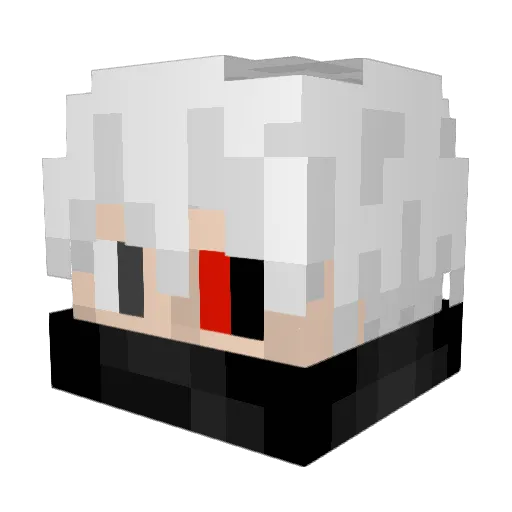 ClappinCHEEEEKS Minecraft avatar head, 3D render