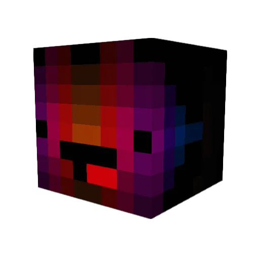 ClarinetBoy3105 Minecraft avatar head, 3D render