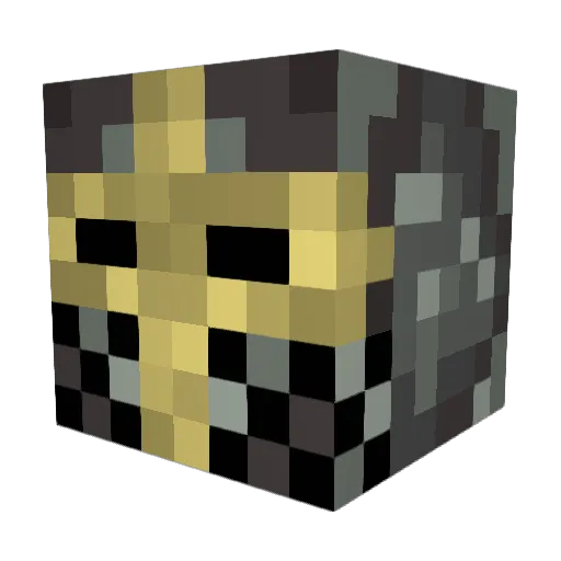 ClarkGrausk Minecraft avatar head, 3D render