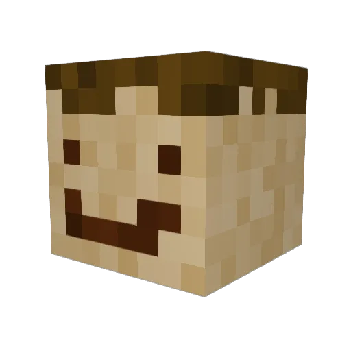 ClarkGriswaldo Minecraft avatar head, 3D render