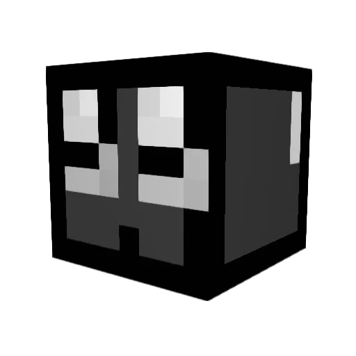 ClarkRub Minecraft avatar head, 3D render