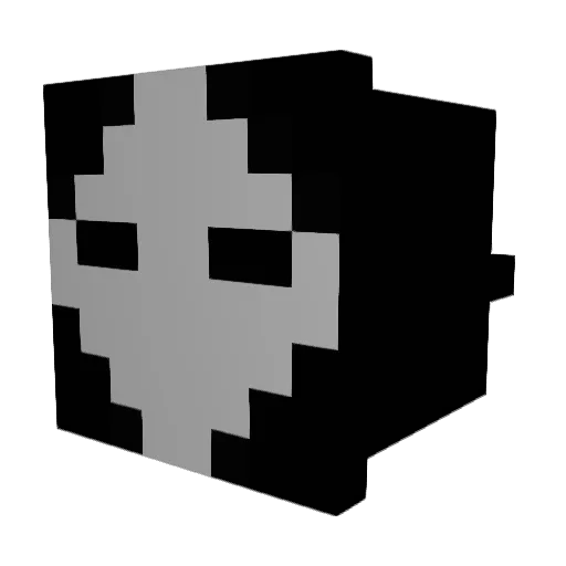 ClarkSomething Minecraft avatar head, 3D render