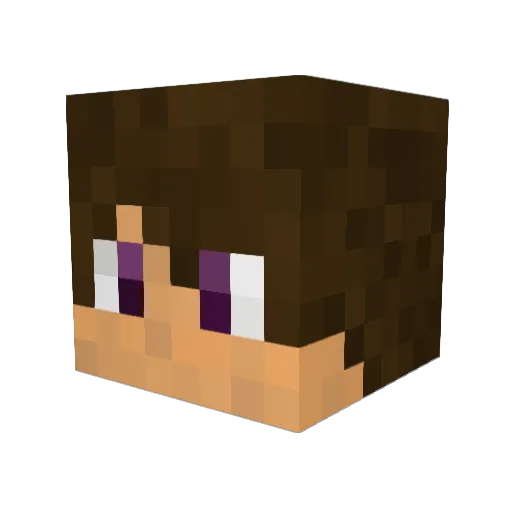 Clark_Griswold Minecraft avatar head, 3D render