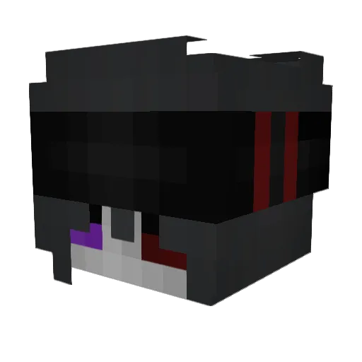 Clark_Hobbs Minecraft avatar head, 3D render