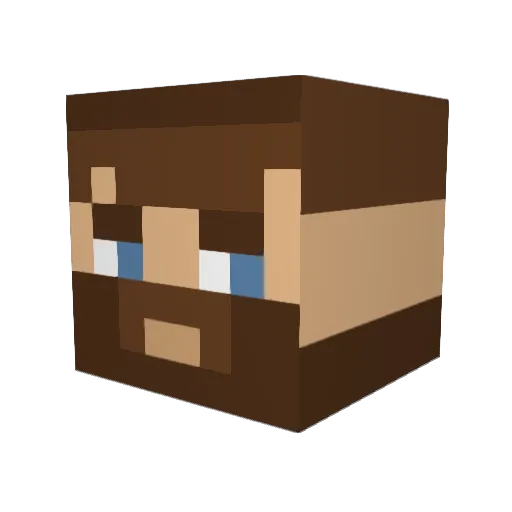 Clark_Neffkent67 Minecraft avatar head, 3D render