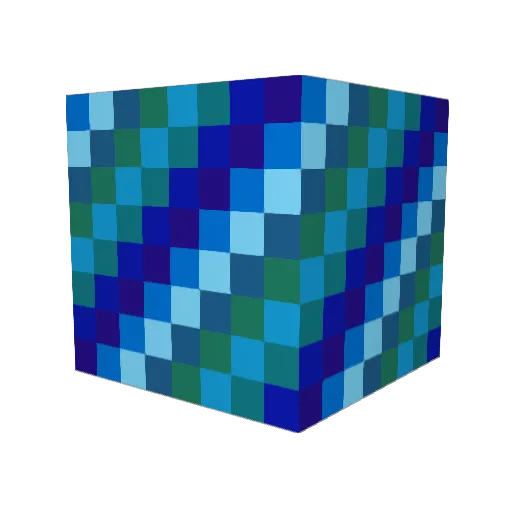 ClashPlayerHD Minecraft avatar head, 3D render
