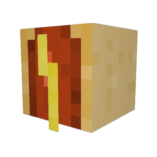 Clasher503 Minecraft avatar head, 3D render