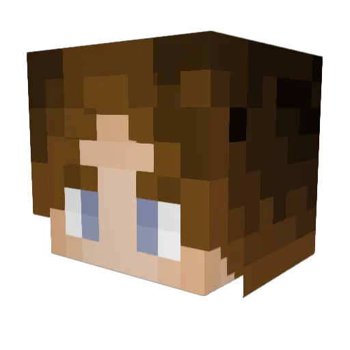 Classy_Cryptid Minecraft avatar head, 3D render