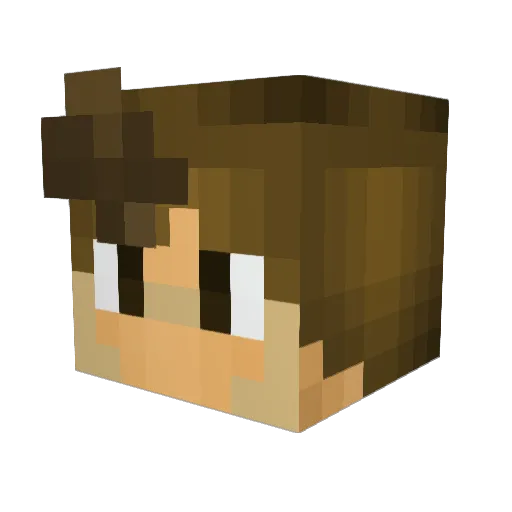 Classy__Gamer Minecraft avatar head, 3D render