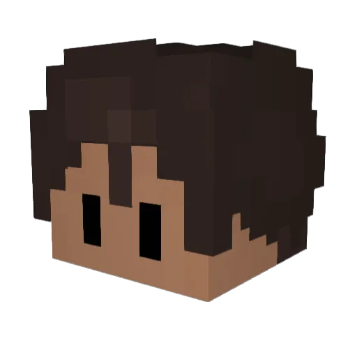 Minecraft-Avatar von Claud9037: Kopf als 3D-Render