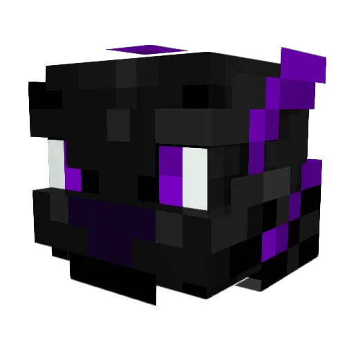 Clautycaals Minecraft avatar head, 3D render
