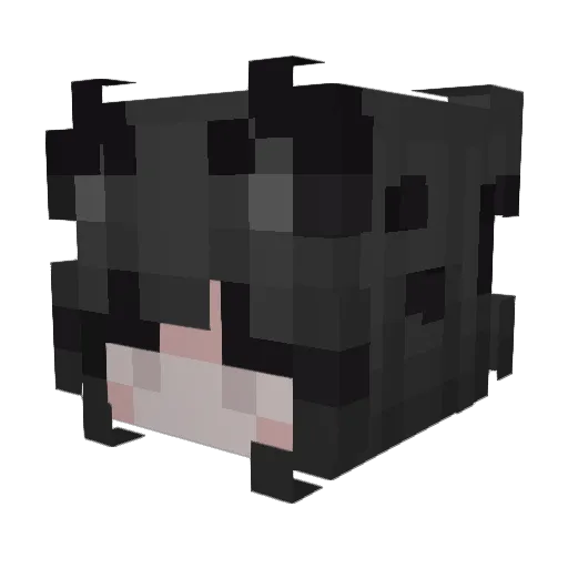 ClawedByG6thic Minecraft avatar head, 3D render