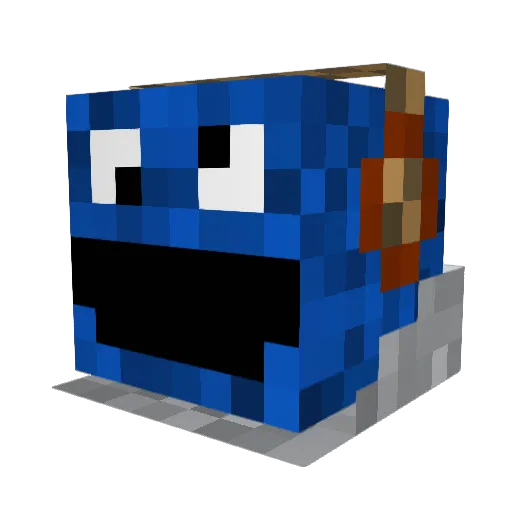 Clawmaster900 Minecraft avatar head, 3D render