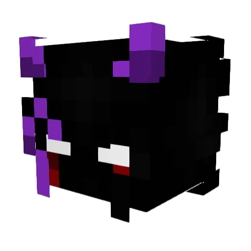 Clay002 Minecraft avatar head, 3D render